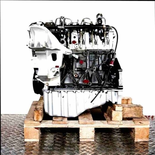 BJL engine on a wooden pallet against a white background. The engine code BJL is visible.