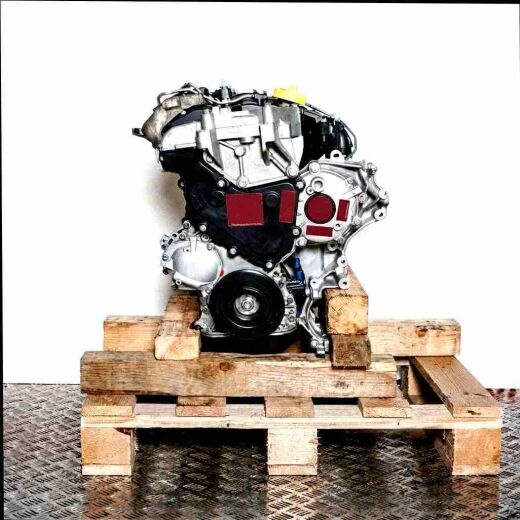 G9U 750 engine on a wooden pallet against a white background. The silver and black engine is viewed from the side.